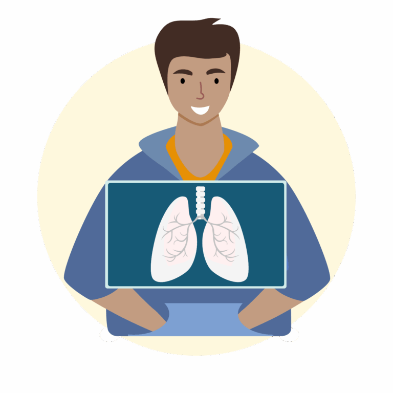 illustration - interstitial lung disease