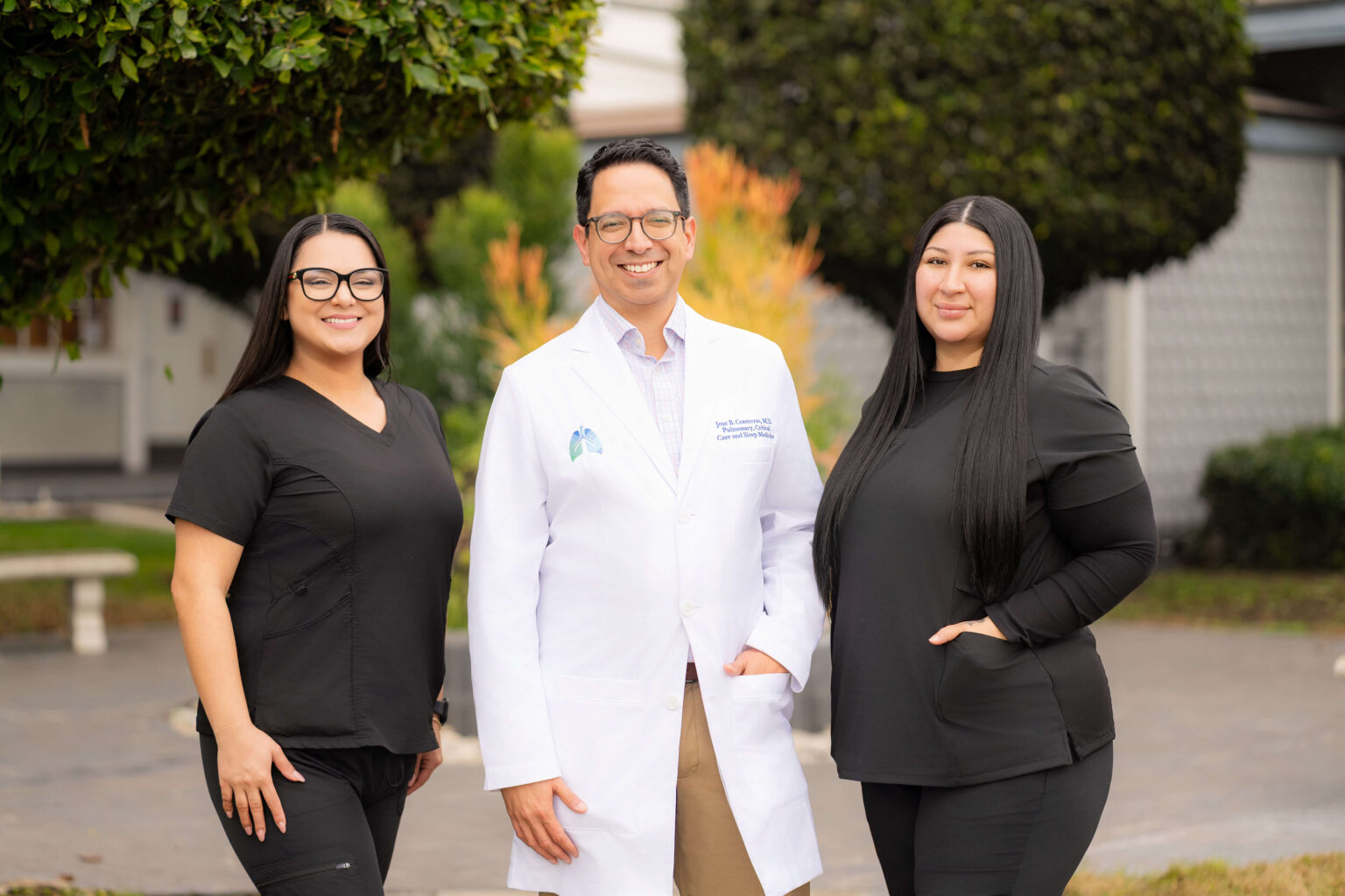 Dr. Jose B. Contreras and staff