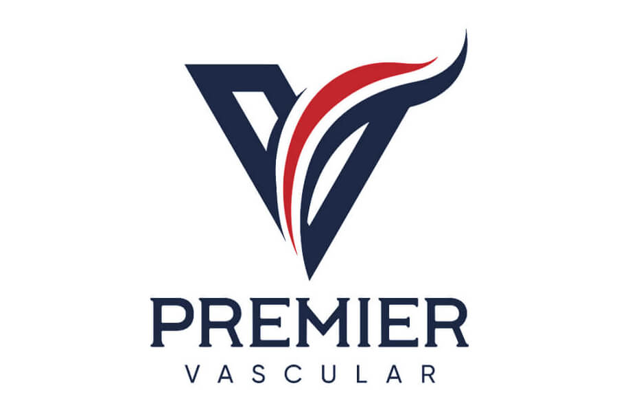Premier Vascular logo white