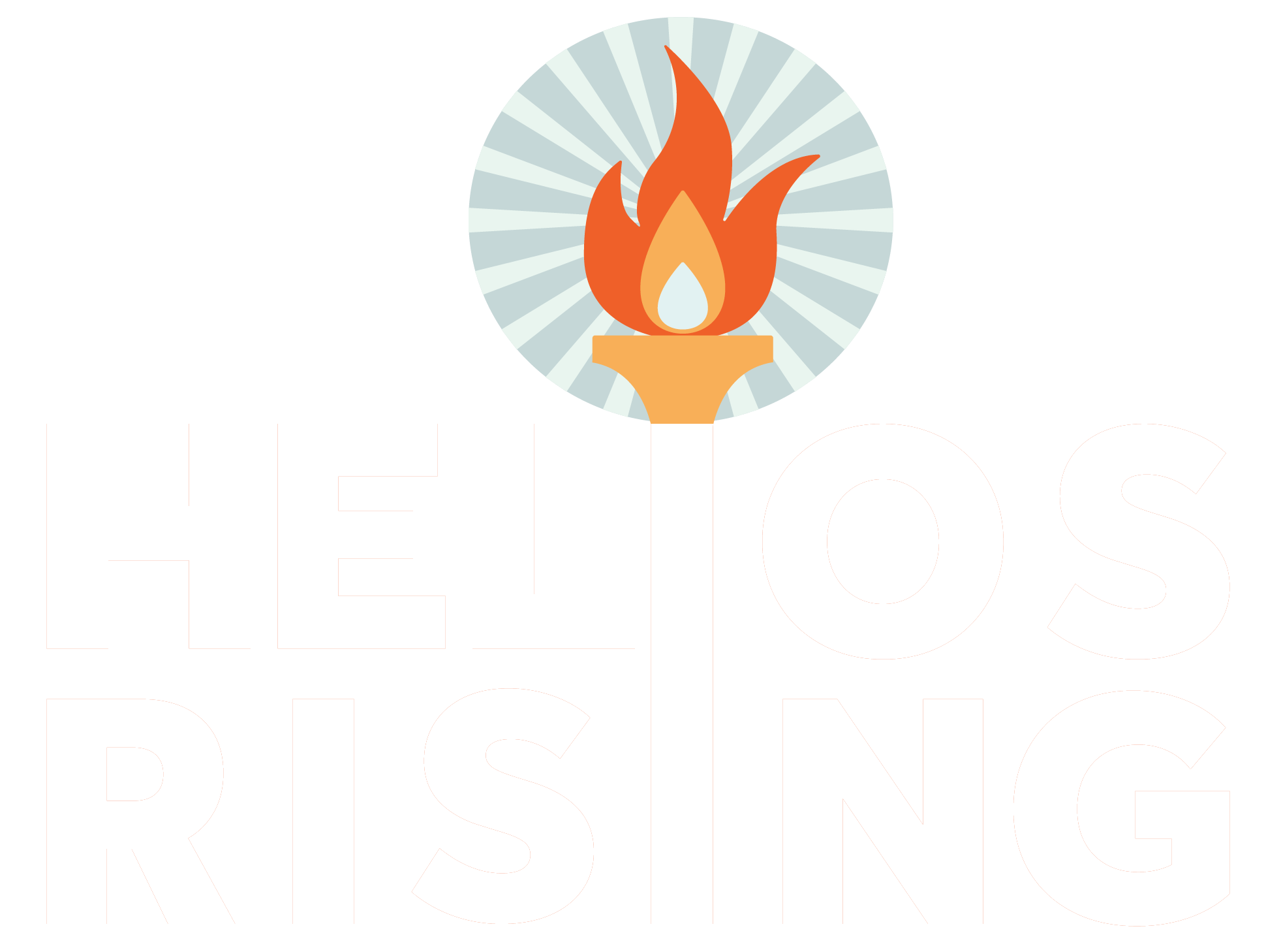 Helios Rising logo white