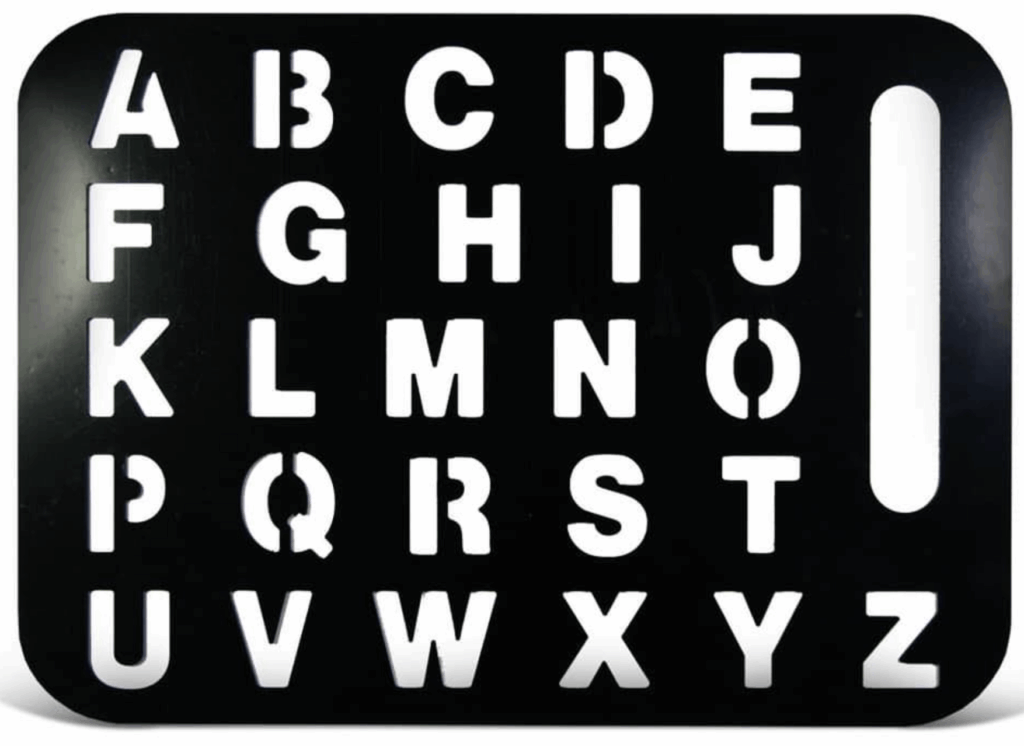 full-size letterboard