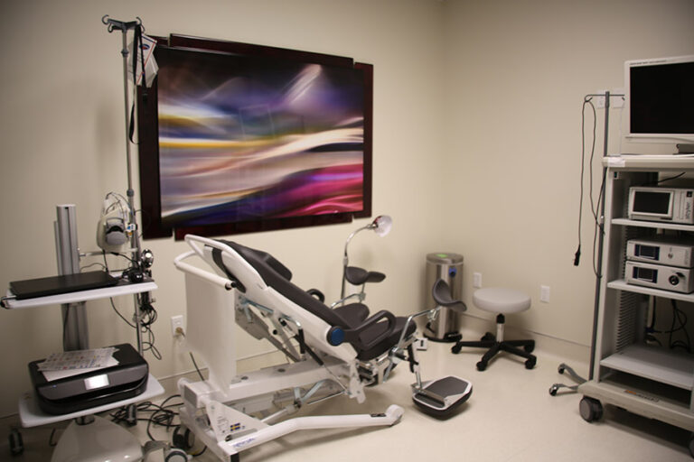 Star Clinic examination room