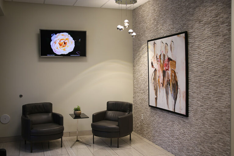 Star Clinic office waiting room