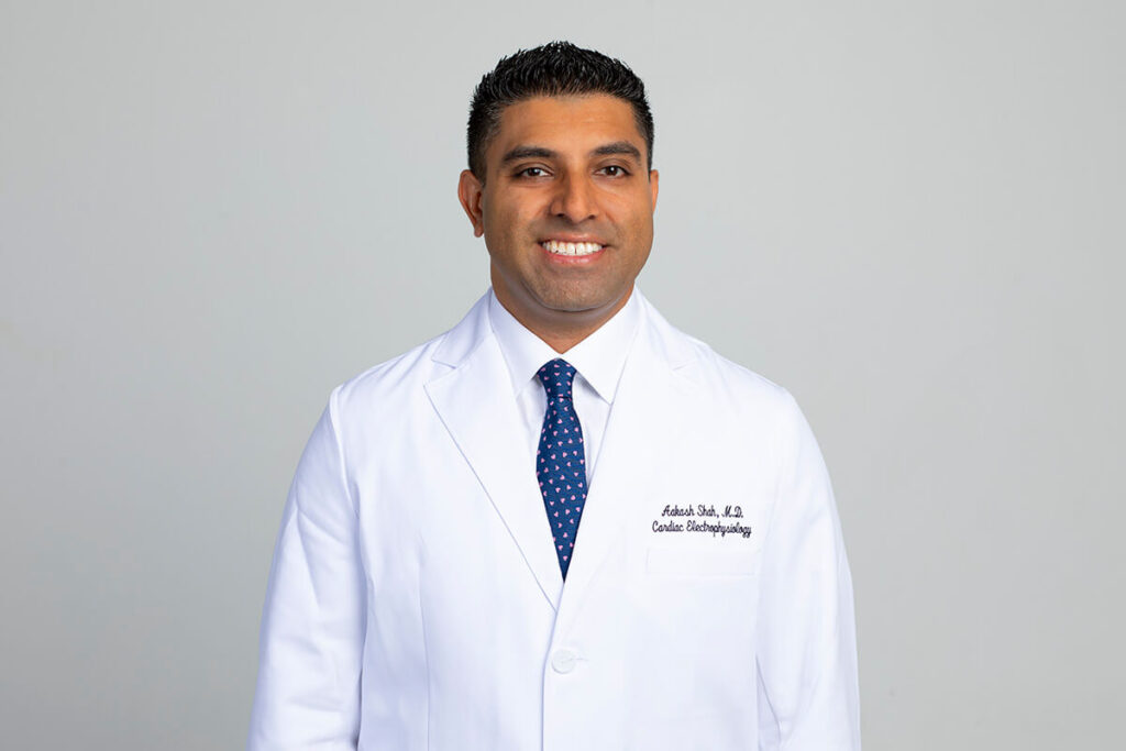 Dr Shah White Coat and Heart Tie
