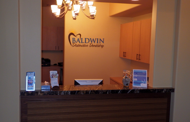 reception area - Baldwin Distinctive Dentistry