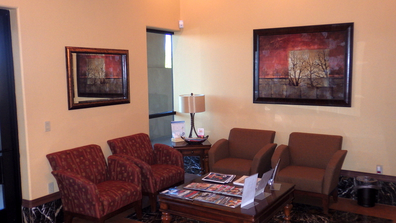 waiting area- Baldwin Distinctive Dentistry