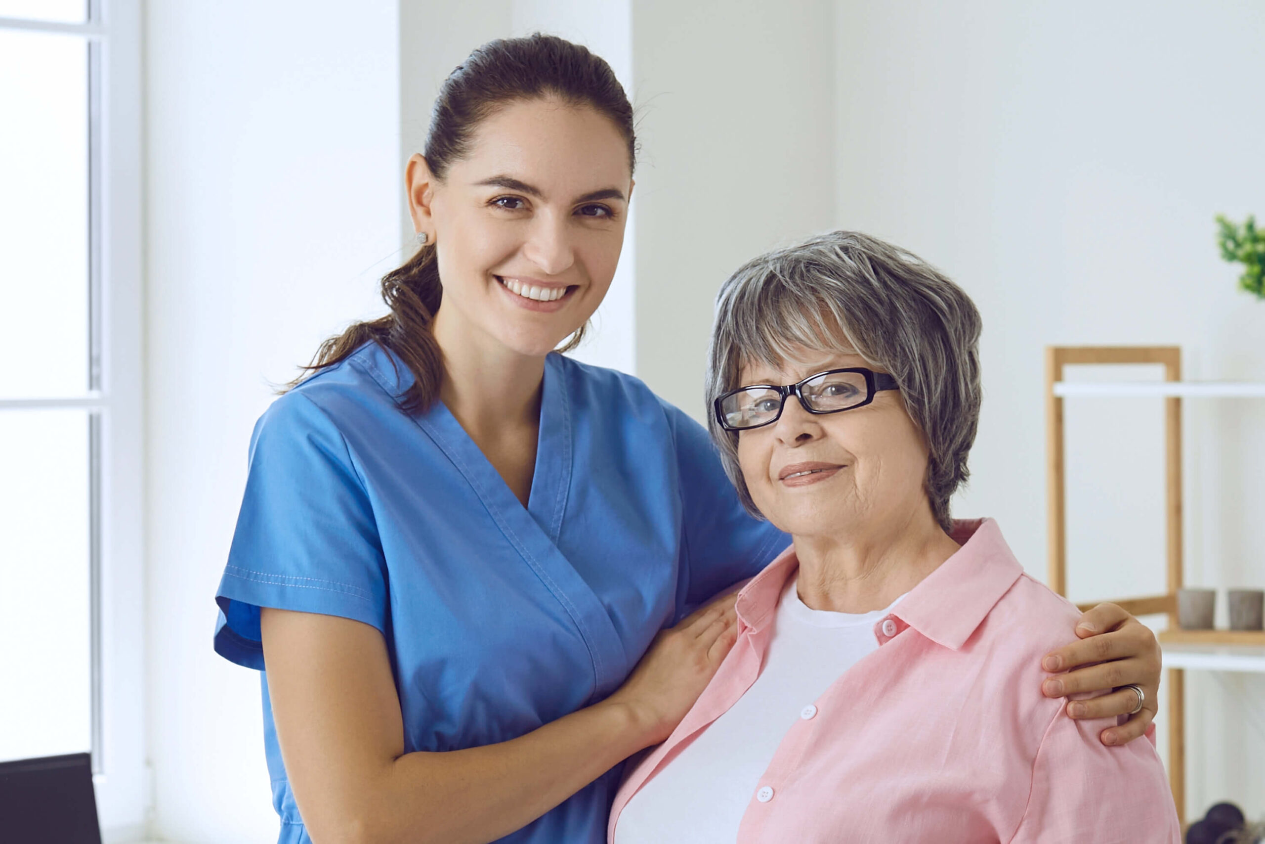 female doctor and patient photo