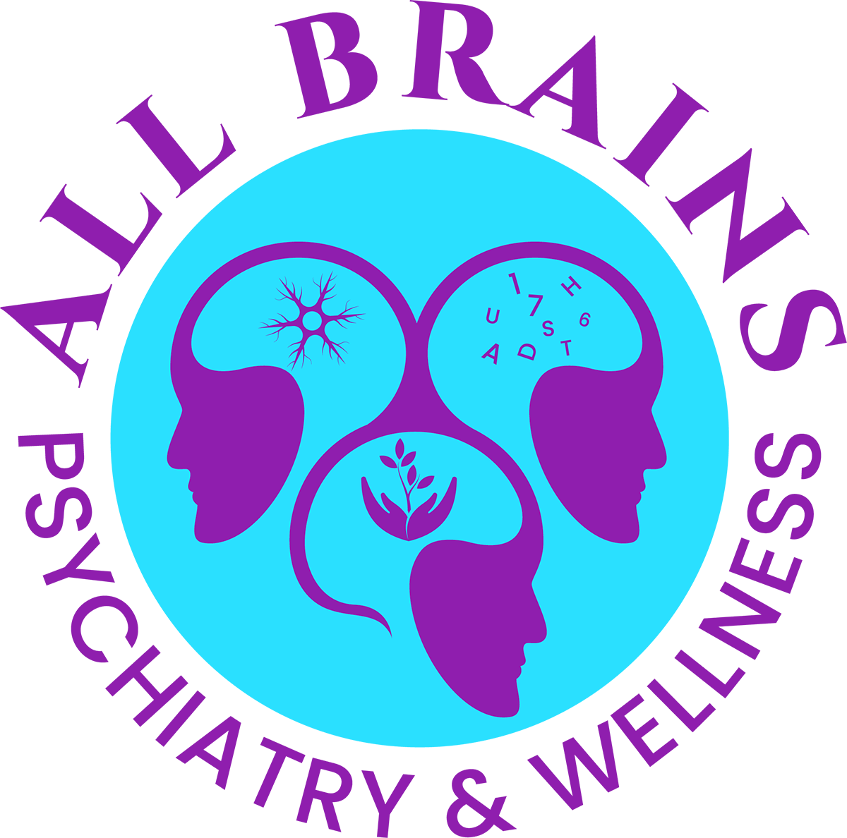 All Brains Psychiatry & Wellness logo