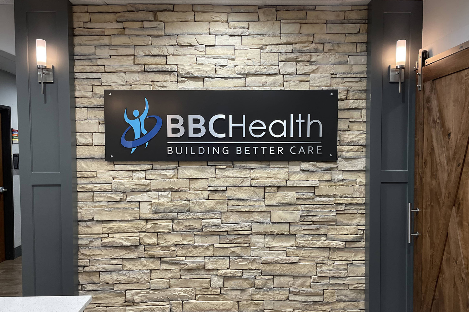BBC Health signage