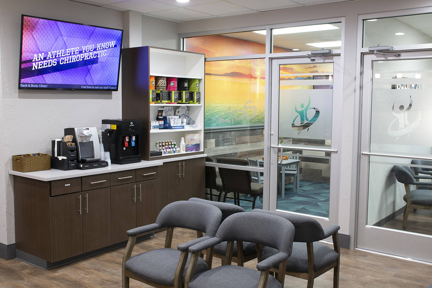 BBC Health waiting area