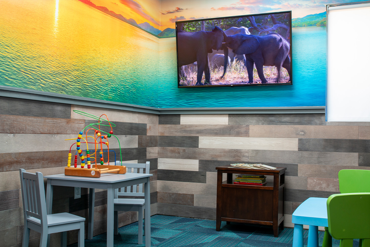 BBC Health waiting area