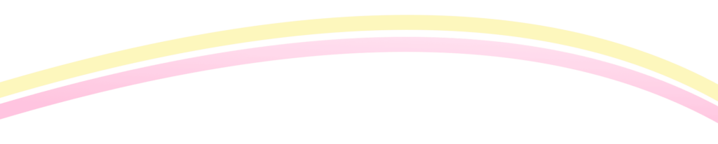 Digital rendering of pink and yellow rainbow