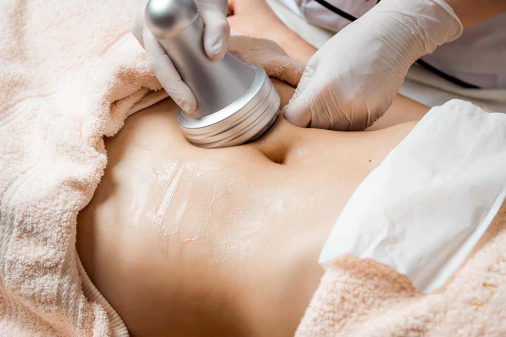 Woman getting Body Contouring Treatment