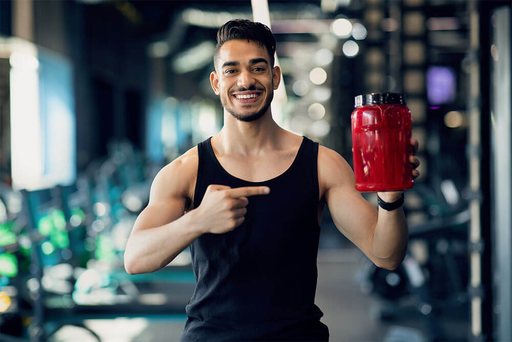 Handsome Young Male Athlete